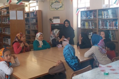 جشن روز پناهندگان در کتابخانه عمومی ثامن الائمه(ع) مهمانهشر تربت جام در خراسان رضوی