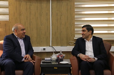 دیدار فرماندار شهرستان فردیس با مدیرکل کتابخانه‌های عمومی استان البرز