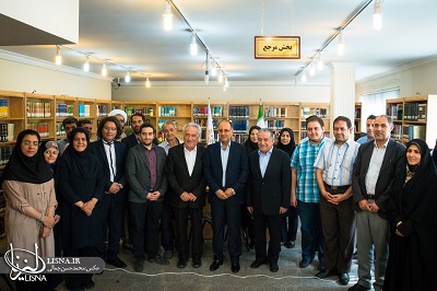 بازگشایی کتابخانه مرحوم حاج حسین عراقچی در تهران 