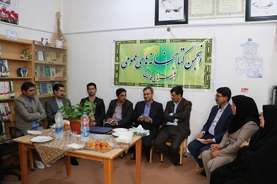 حضور مردم فاروجی در جشنواره کتابخوانی رضوی در خراسان شمالی