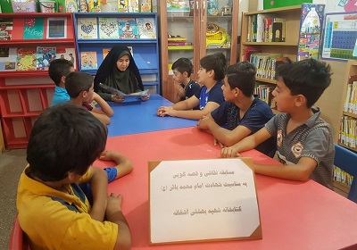 برگزاری نشست جمع‌خوانی در کتابخانه شهید بهشتی آشخانه در خراسان شمالی 