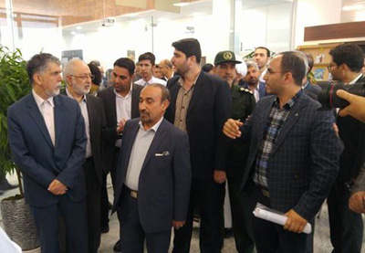 با حضور وزیر فرهنگ و ارشاد اسلامی کتابخانه مرکزی  بجنورد افتتاح شد