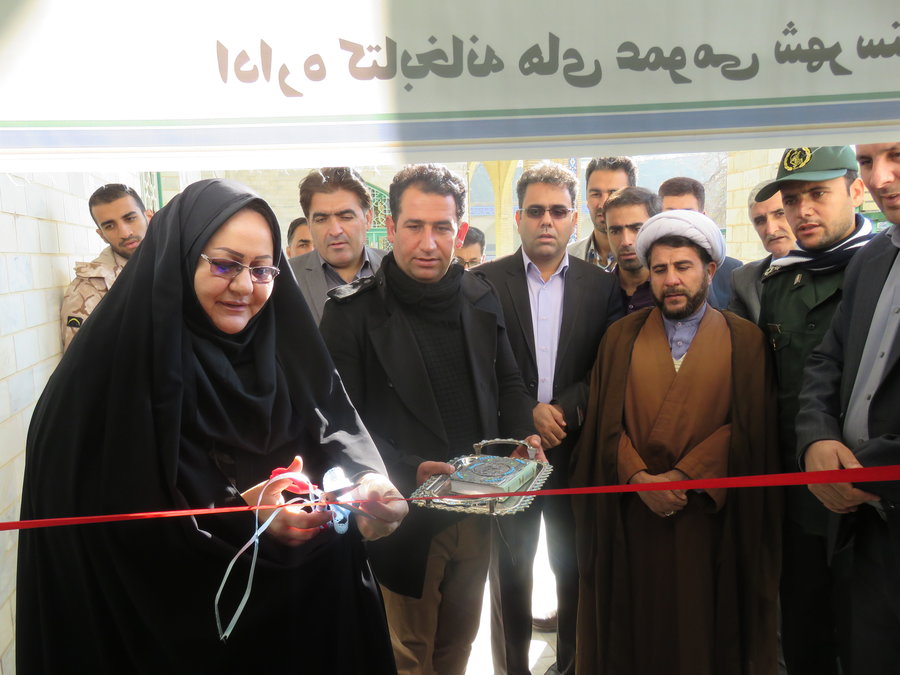 کتابخانه عمومی امامزاده محمد(ع) درب گنبد در لرستان بازگشایی شد