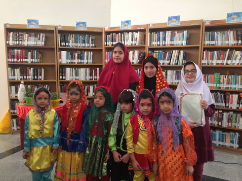 نقالی و شاهنامه خوانی کودکان در کتابخانه شهید زراستوند اراک استان مرکزی نقالی و شاهنامه خوانی کودکان در کتابخانه شهید زراستوند اراک استان مرکزی