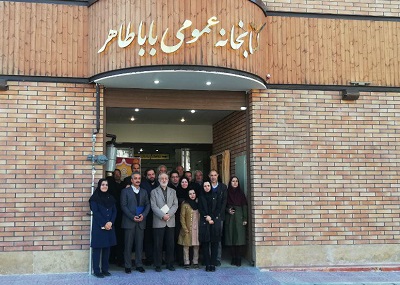 کتابخانه عمومی باباطاهر تهران بازگشایی شد +عکس