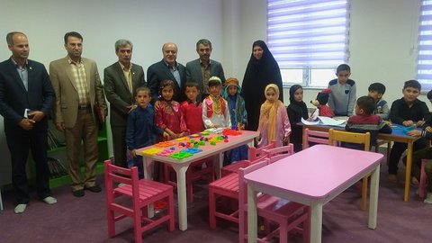 افتتاح کتابخانه عمومی روستای شام اسبی در اردبیل