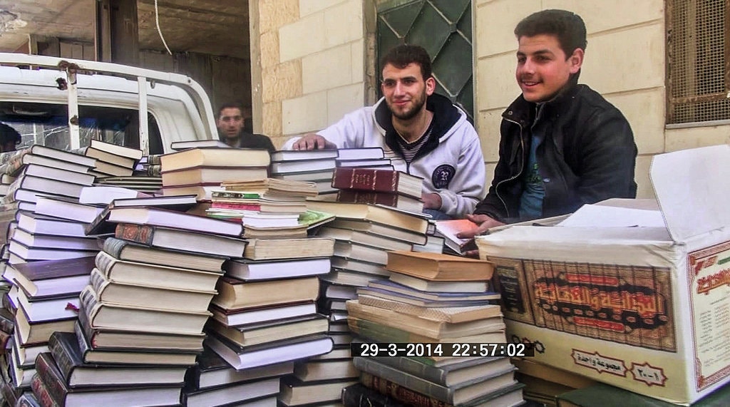 کتابخانه مخفی سوریه در دوره جنگ/ خواندن و حفاظت از رویاهای انسانی