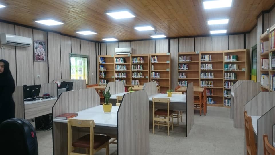 اولین کتابخانه عمومی مدرسه در گیلان افتتاح شد