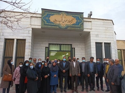 افتتاح بخش ویژه نابینایان کتابخانه عمومی شهید رجایی شهرستان ملارد