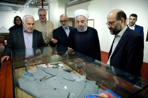 رئیس‌جمهور اسبق جمهوری اسلامی ایران از کتابخانه ملی بازدید کرد