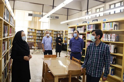 بازدید مهدی رمضانی از کتابخانه های عمومی استان کردستان