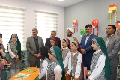 کتابخانه عمومی زنده‌یاد زهرا بختیاری شهرستان سبزوار افتتاح شد