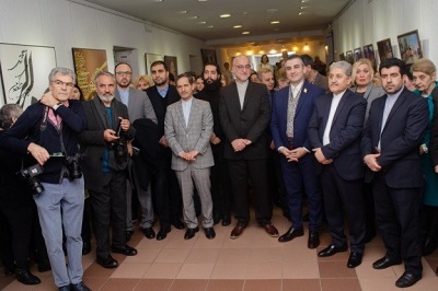 افتتاح نمایشگاه فرهنگی و هنری"ایران، گهواره تمدن"