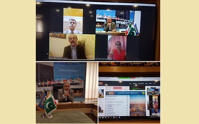برگزاری جلسه ویدئو کنفرانس با کمیته اجرایی ISC در پاکستان