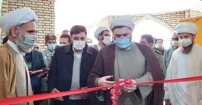 کتابخانه مشارکتی امام خامنه ای کاخک گناباد افتتاح شد