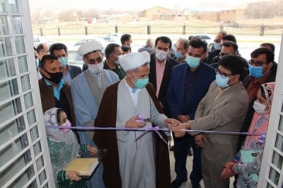 ساختمان جدید کتابخانه شهید رجایی گهرو افتتاح شد