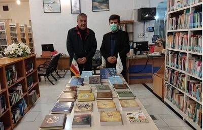 اهدای80 جلد کتاب به کتابخانه شهید مطهری شهرستان ارومیه